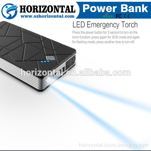 High capacity car jump starter power bank 6900mah,portable charge all jump starter with LED torch light